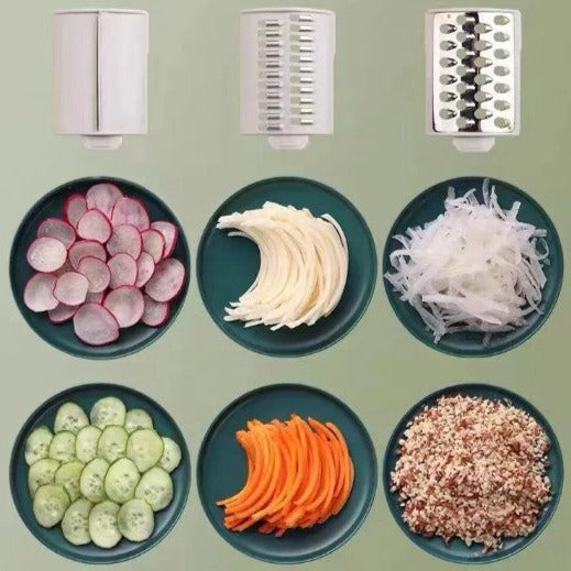 3 in 1 manuelle Trommelreibe