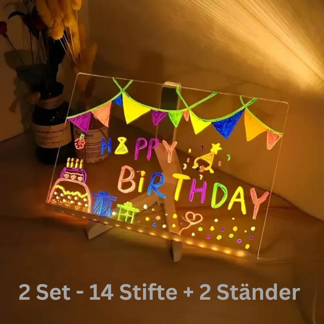 GlowArt Creativity Pro - Dein beleuchtetes Mal-Board