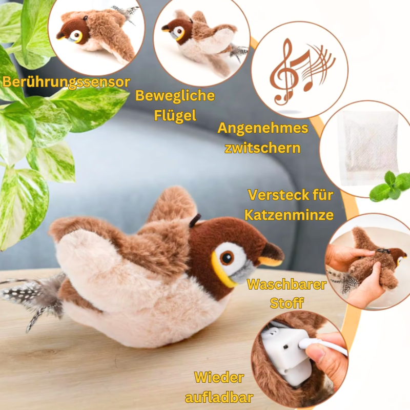 ZwitscherFreund Katzenspielzeug