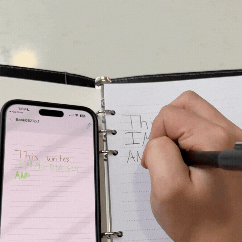 KI-CloudPen + GRATIS Premium Notizbuch & Ersatz-Füllminen